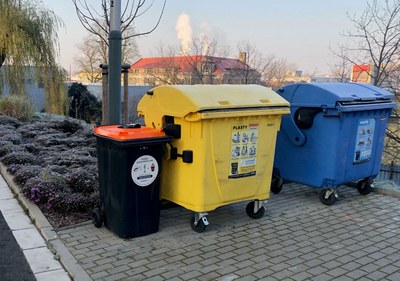 Kontejnery na použité jedlé oleje a tuky jsou rozmístěny ve všech obvodech Ostravy. Foto: Magistrát města Ostravy