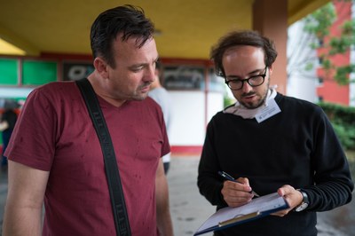 Dotazníkové šetření. Foto: Jiří Birke