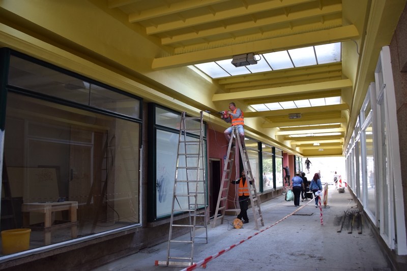 Pasáž i předprostor Dukly prochází výraznou proměnou
