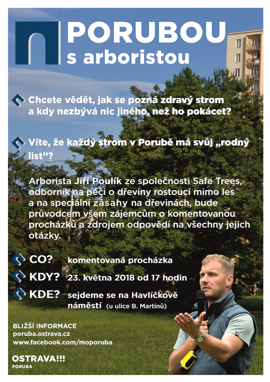 Pojďte se projít Havlíčkovým náměstím s arboristou