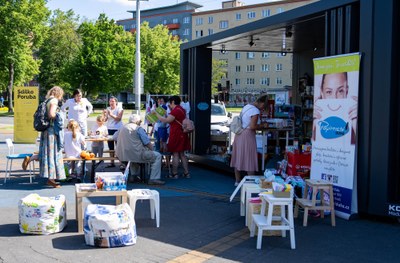 Pop-up expozice Sdílko se letos uskuteční od 12. do 26. května. Foto: Jiří Birke