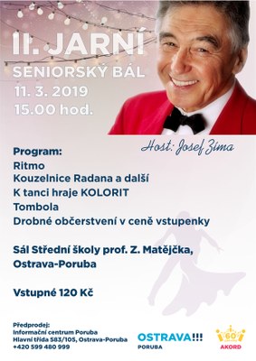Seniorský bál bude v březnu