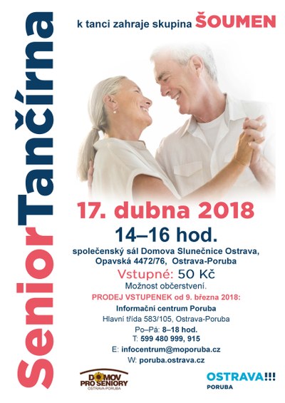 Plakátek SeniorTančírny