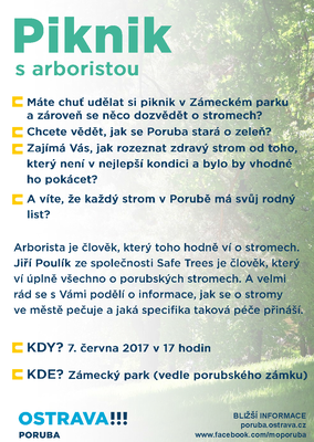 Zveme vás na piknik s arboristou