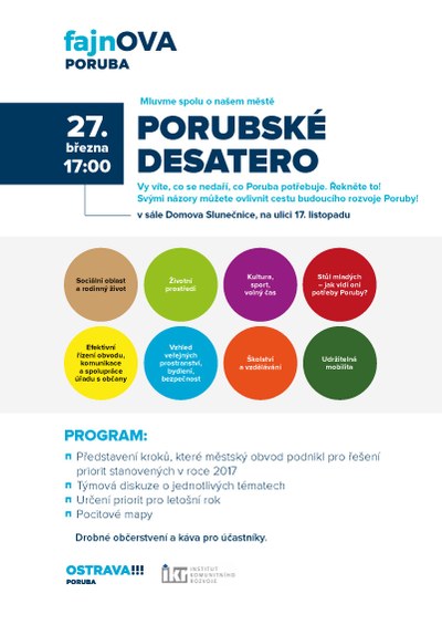 Pozvánka na Porubské desatero 2018
