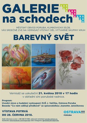 Barevný svět (21. 5. – 28. 6. 2018)