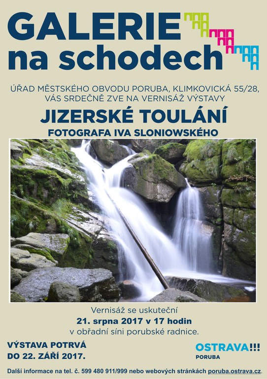 Ivo-Zoubek Sloniowski: Jizerské toulání (21. 8. – 21. 9. 2017)