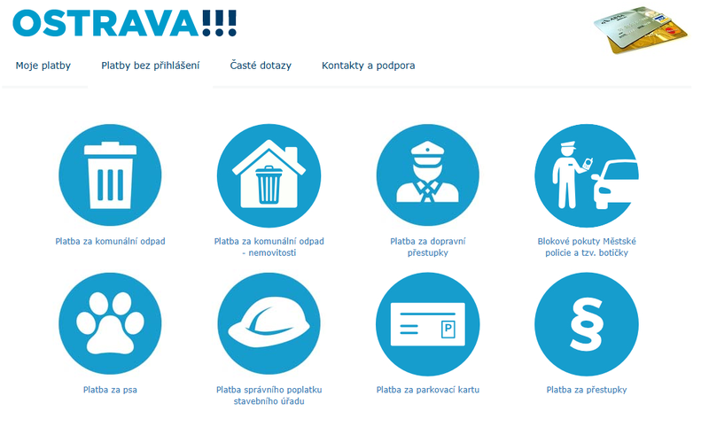 Ostrava rozšiřuje možnosti online plateb