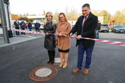 Slavnostní otevření zázemí. Foto: Jiří Birke