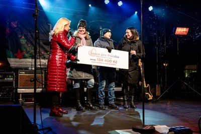 Sedmnáctým příjemcem sbírky Srdce pro Porubu je Vojta Dedek. Foto: Jiří Birke