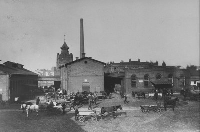 Jatka před rokem 1918. Foto: Archiv města Ostravy