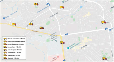 Dodávky mohou od března stát jen na vyhrazených parkovištích