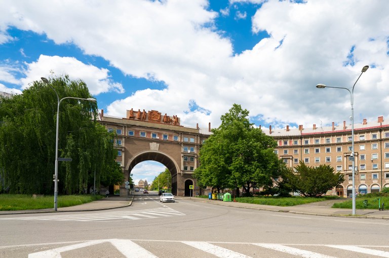 Dopravní uzavírky v Oblouku