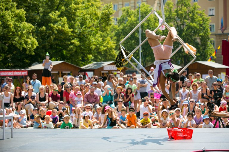 Festival Cirkulum na tři dny zaplnil Hlavní třídu