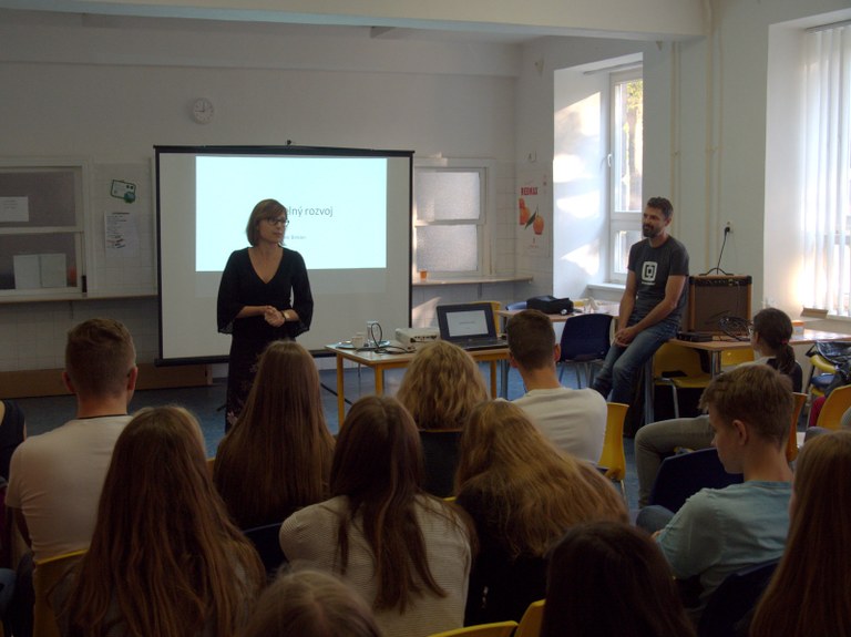 Gymnazisté debatovali o změně klimatu