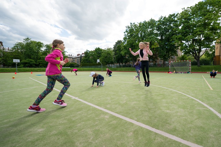 Hřiště otevřená veřejnosti