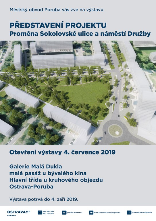 Jak by se mělo změnit náměstí Družby, uvidíte v Galerii Dukla