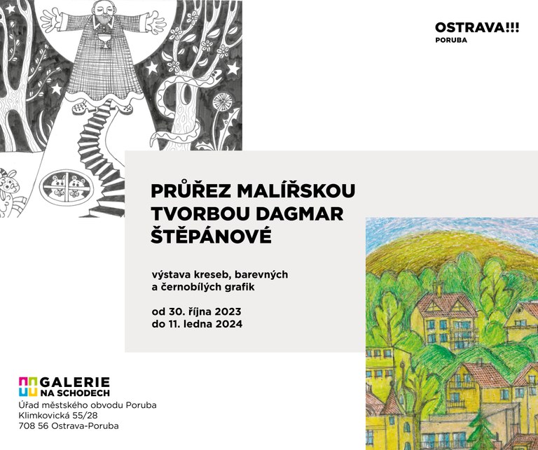 Kresby a grafiky v radniční galerii