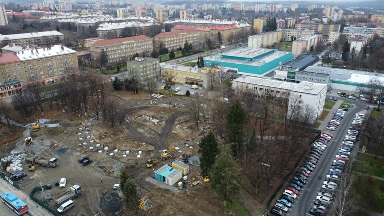 Kruhová dominanta obvodu se už rýsuje