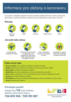 Mimořádná opatření kvůli koronaviru