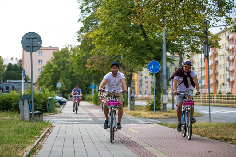 Poruba? Ideální místo pro sdílená kola