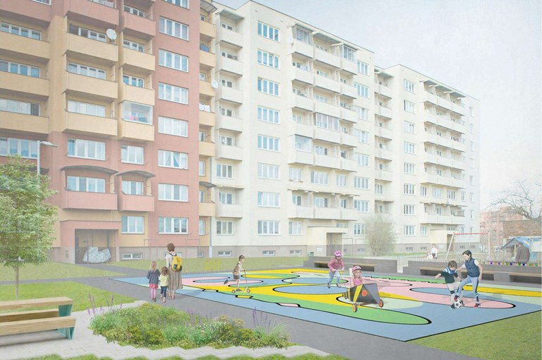 Porubany nejvíce zaujalo Duhové hřiště