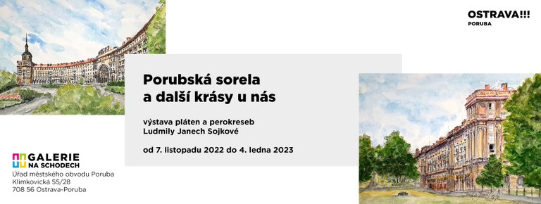 Porubská sorela v Galerii na schodech