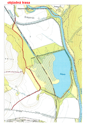 Rekonstrukce cyklistické trasy v Děhylově