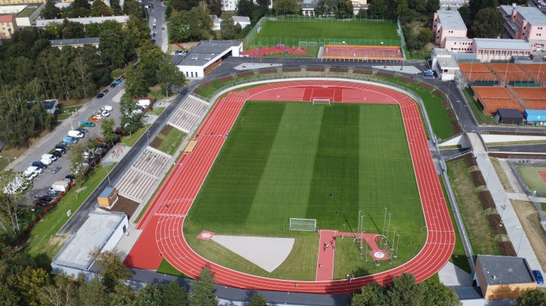 Rekonstrukce Sportovního areálu Poruba byla dokončena