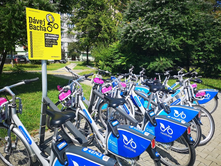 Sdílená kola si můžete půjčit už příští týden