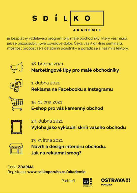 Sdílko akademie chce pomoci obchodníkům