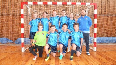 Sedmáci ze "Šoupalky" jsou mistry republiky školní futsalové ligy