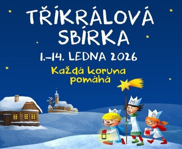 Tříkrálová sbírka pomůže lidem v nouzi