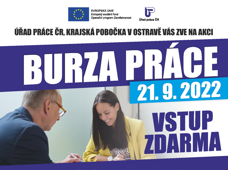 Úřad práce pořádá v září burzu práce