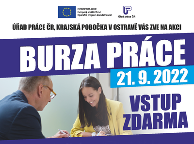 Úřad práce pořádá v září burzu práce