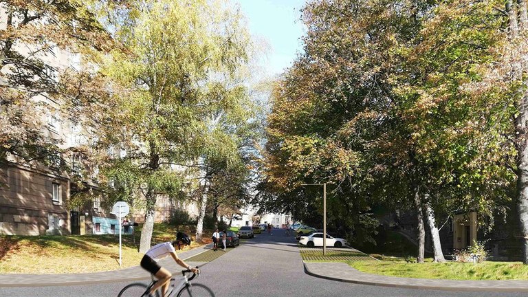 Uzavírka části ulice Gustava Klimenta