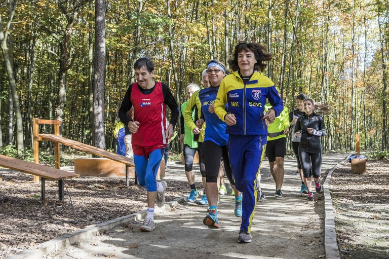 V porubském lesoparku byl otevřen speciální běžecký okruh
