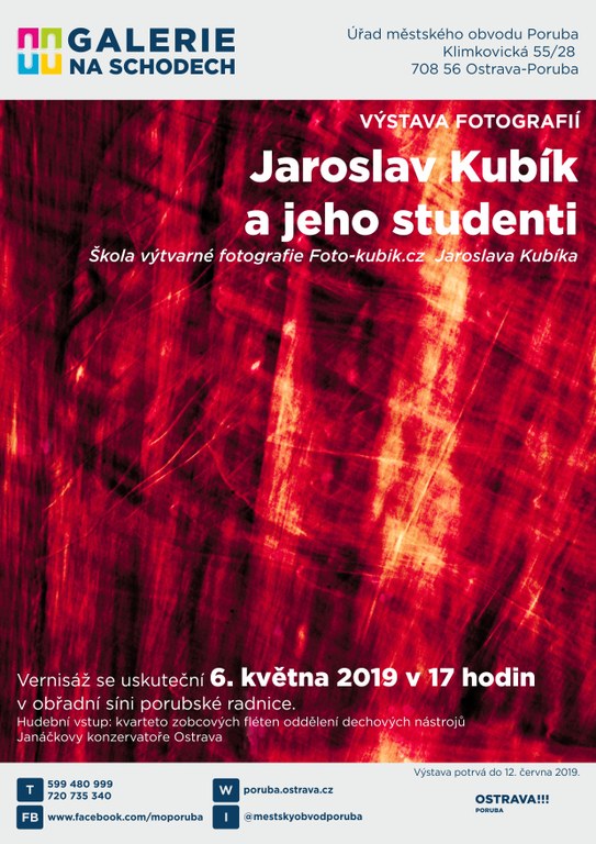 V radniční galerii představí své práce studenti fotografa Kubíka
