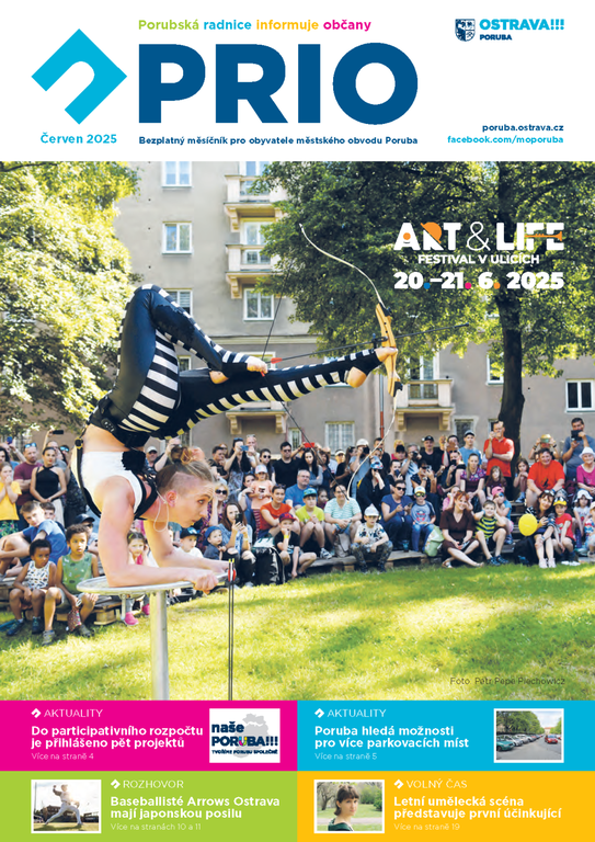 Vychází červnové číslo zpravodaje PRIO