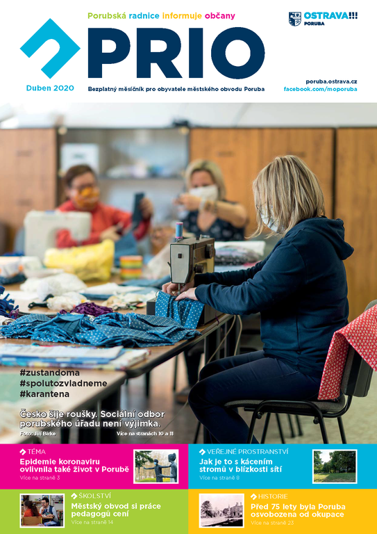 Vychází dubnové číslo zpravodaje PRIO