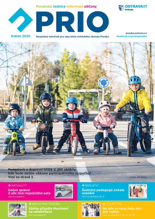 Vychází dubnové číslo zpravodaje PRIO