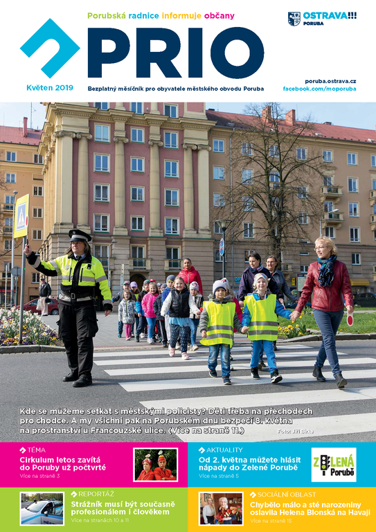 Vychází květnové číslo zpravodaje PRIO