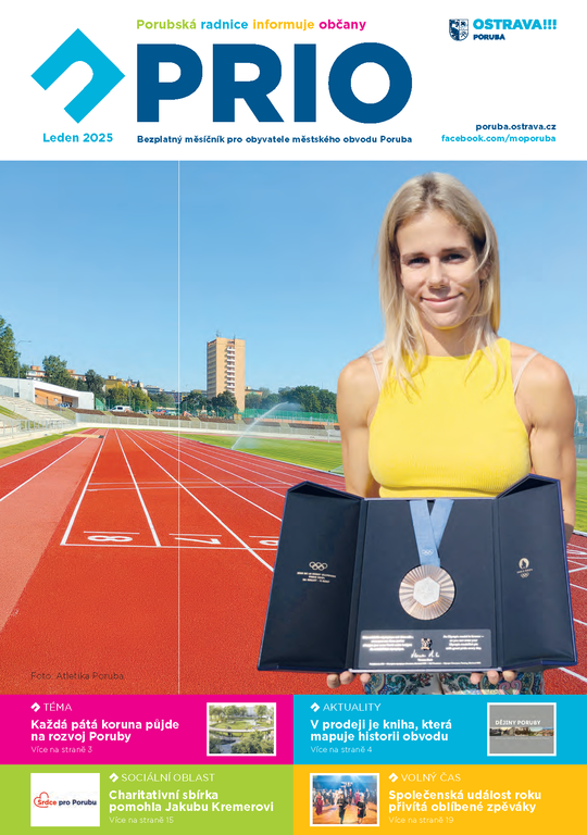 Vychází lednové číslo zpravodaje PRIO 