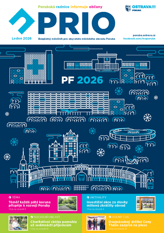 Vychází lednové číslo zpravodaje PRIO