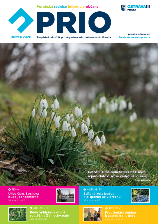 Vyšlo březnové číslo zpravodaje PRIO