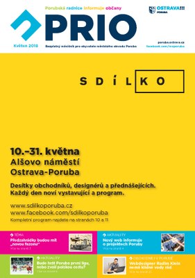 Vyšlo květnové číslo zpravodaje PRIO