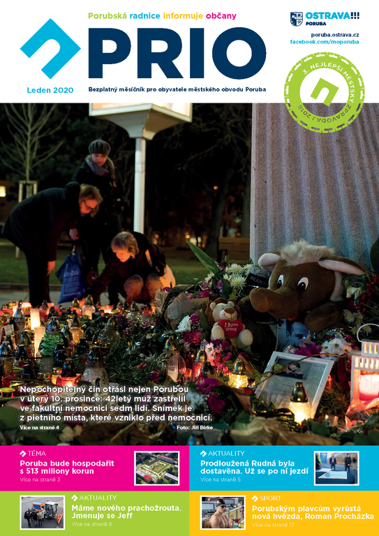 Vyšlo lednové číslo zpravodaje PRIO
