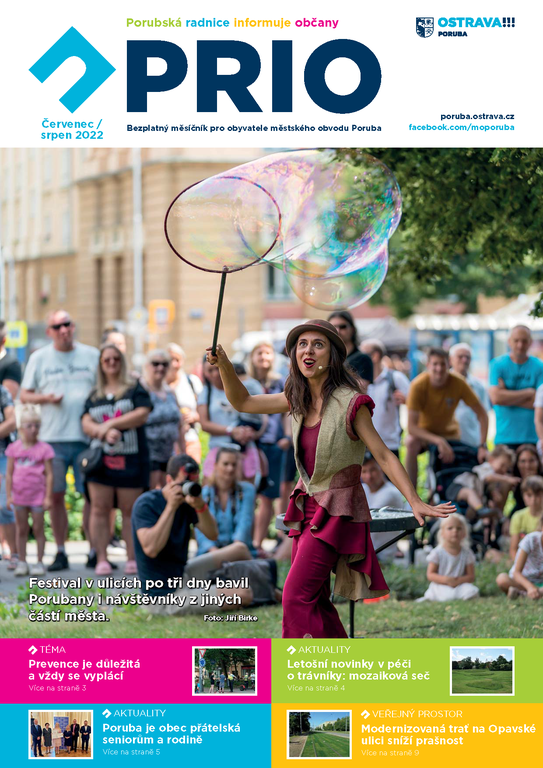 Vyšlo prázdninové číslo zpravodaje PRIO