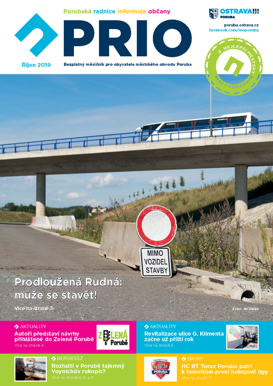 Vyšlo říjnové číslo zpravodaje PRIO