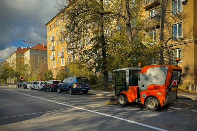 Začalo podzimní čištění ulic